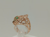 019409 КОЛЬЦО С КАМНЯМИ (Au 585)