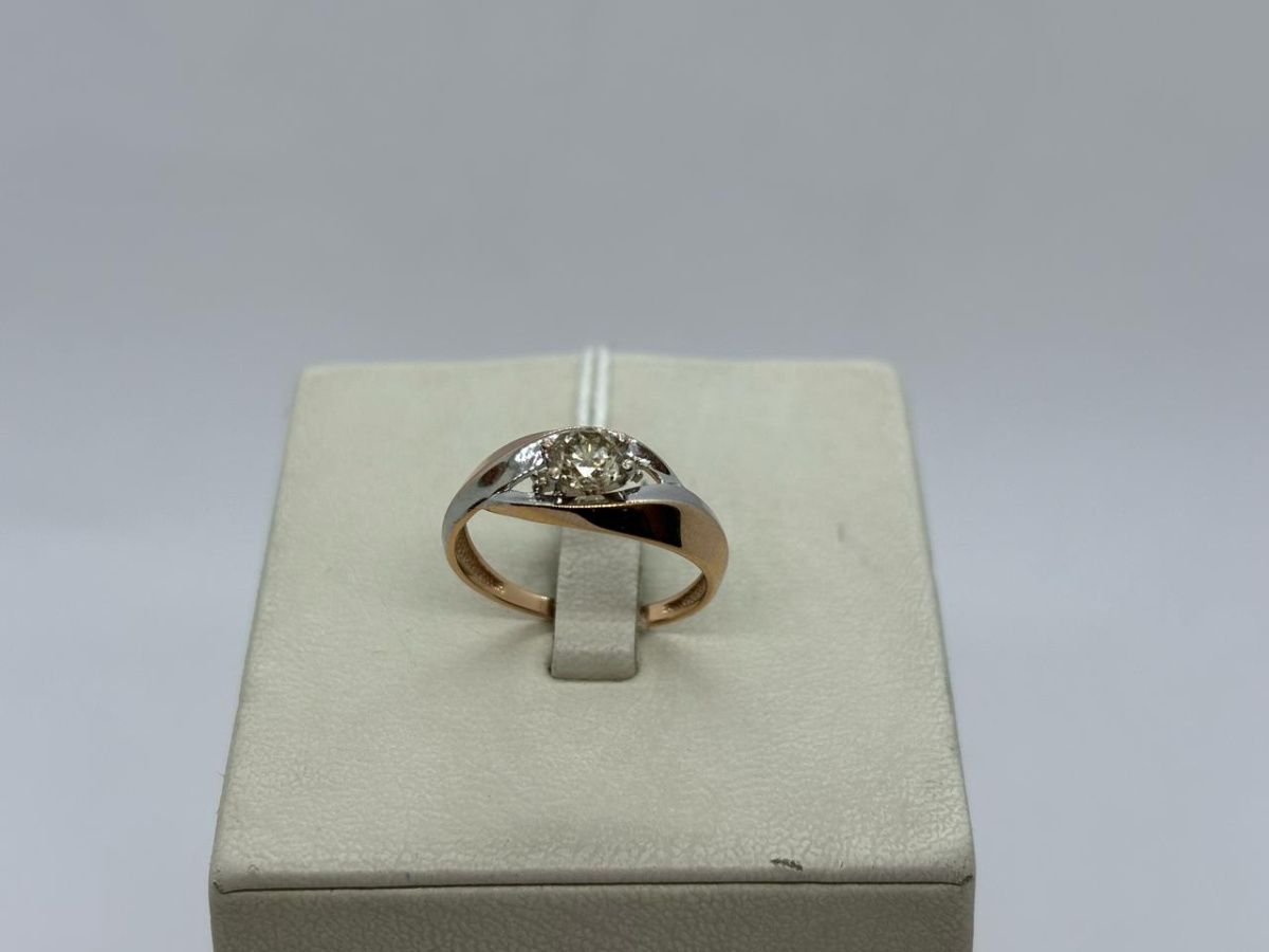 КОЛЬЦО БРИЛЛИАНТ Au 585