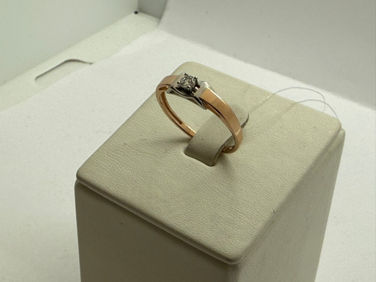 КОЛЬЦО С КАМНЕМ (Au 585)