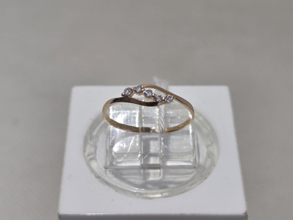 КОЛКМИ585 КОЛЬЦО С КАМНЯМИ (Au 585)