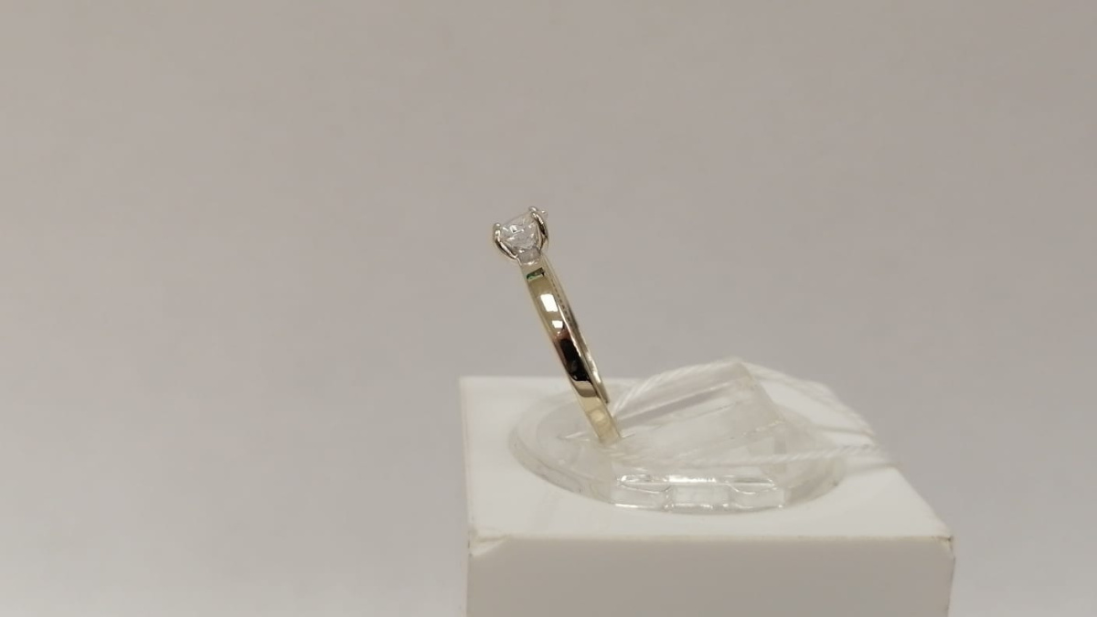 КОЛЬЦО С КАМНЕМ (Au 585)