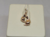 ПОДКМ585 ПОДВЕСКА С КАМНЕМ (Au 585)
