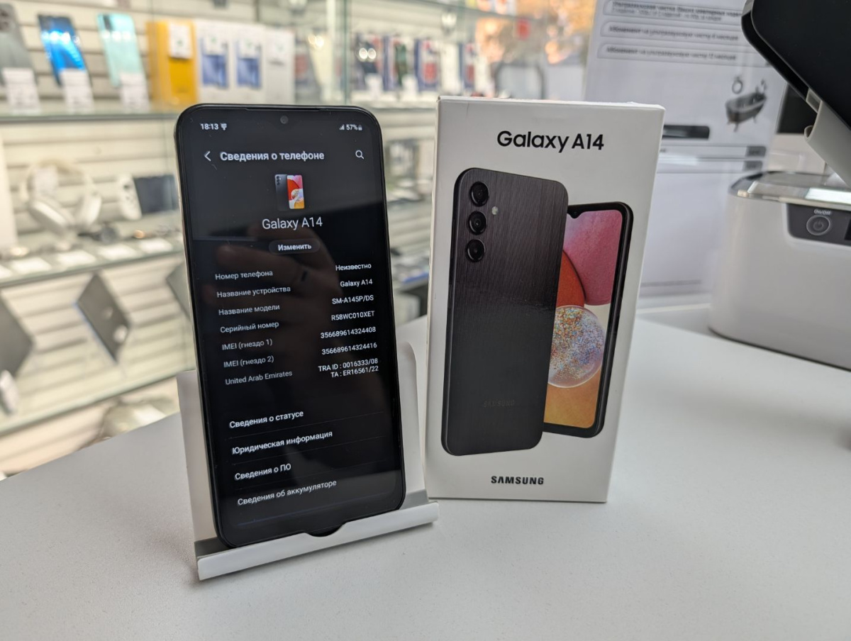 Смартфон Samsung Galaxy A14 6/128