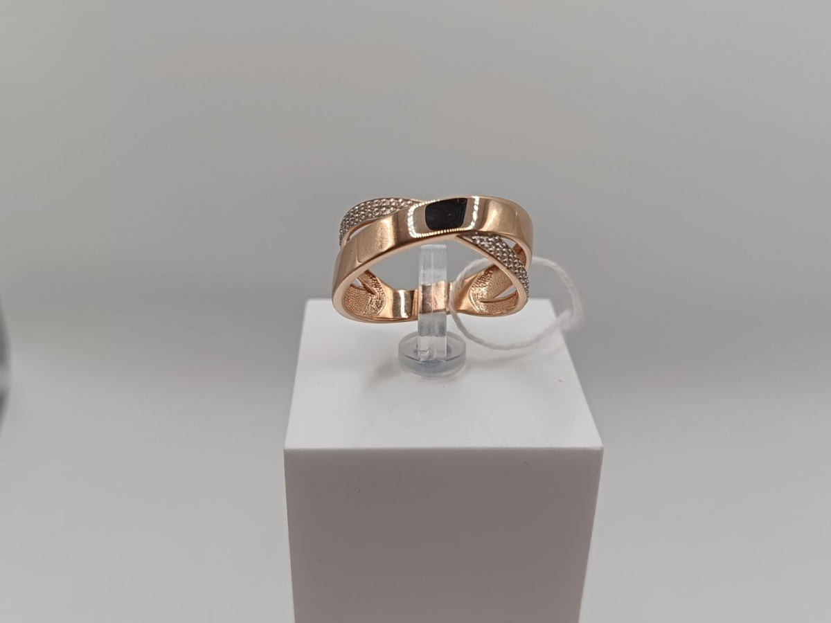 КОЛКМИ585 КОЛЬЦО С КАМНЯМИ (Au 585)