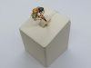 КОЛКМИ585 КОЛЬЦО С КАМНЯМИ (Au 585)