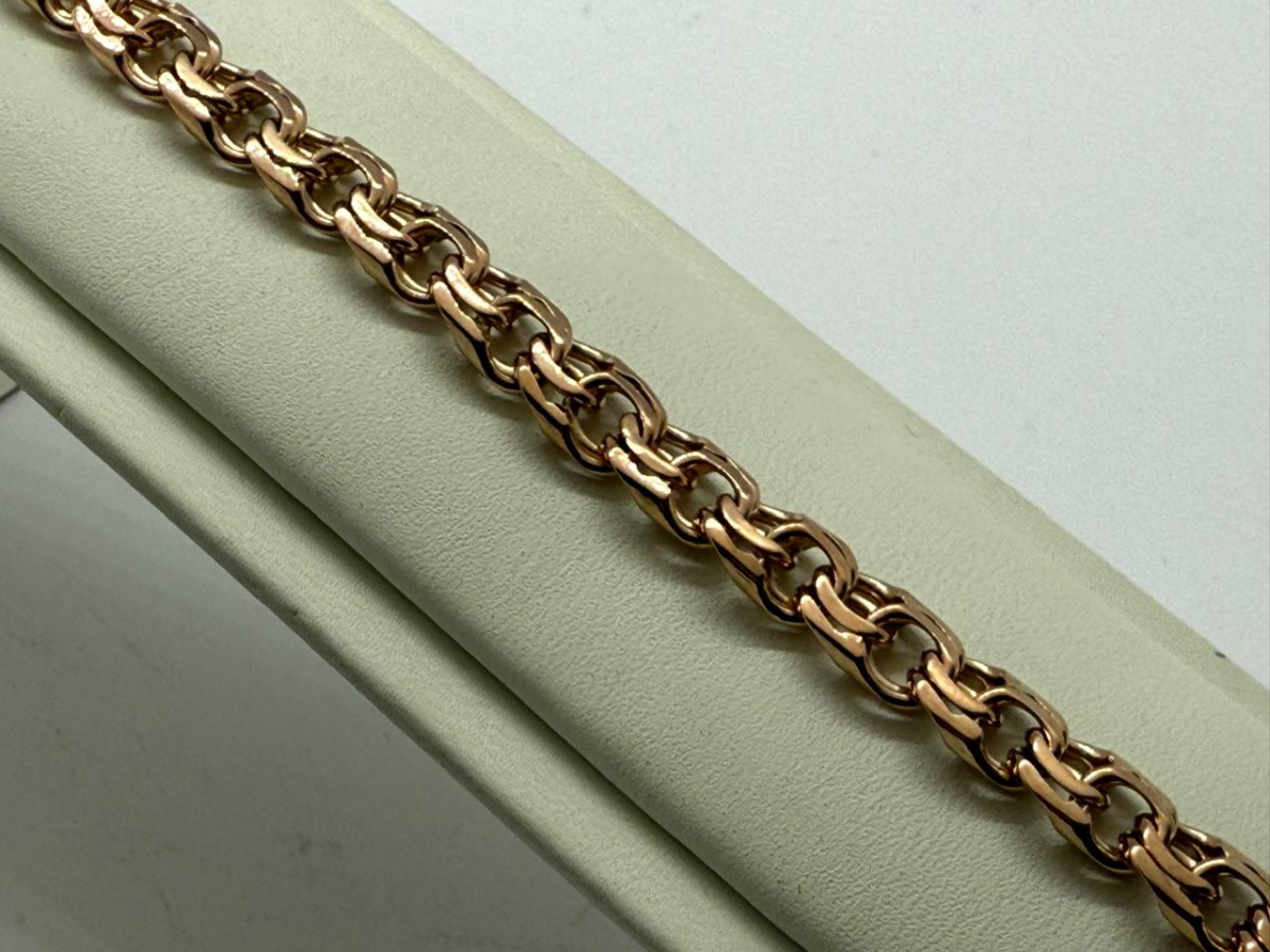 БРАСЛЕТ ПОЛНОВЕСНЫЙ Бисмарк (Au 585)