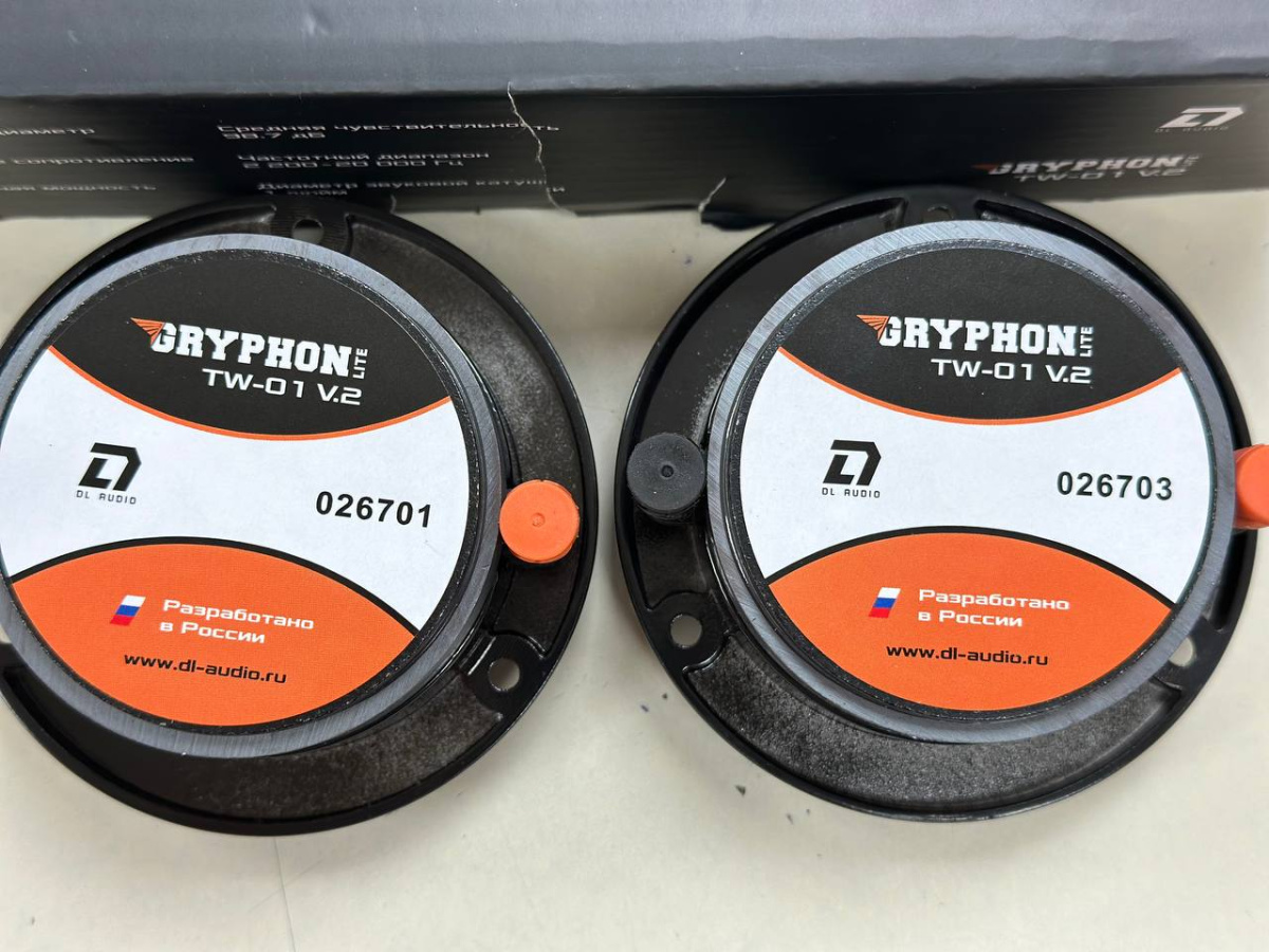 Автоакустика передняя DL Audio TW-01