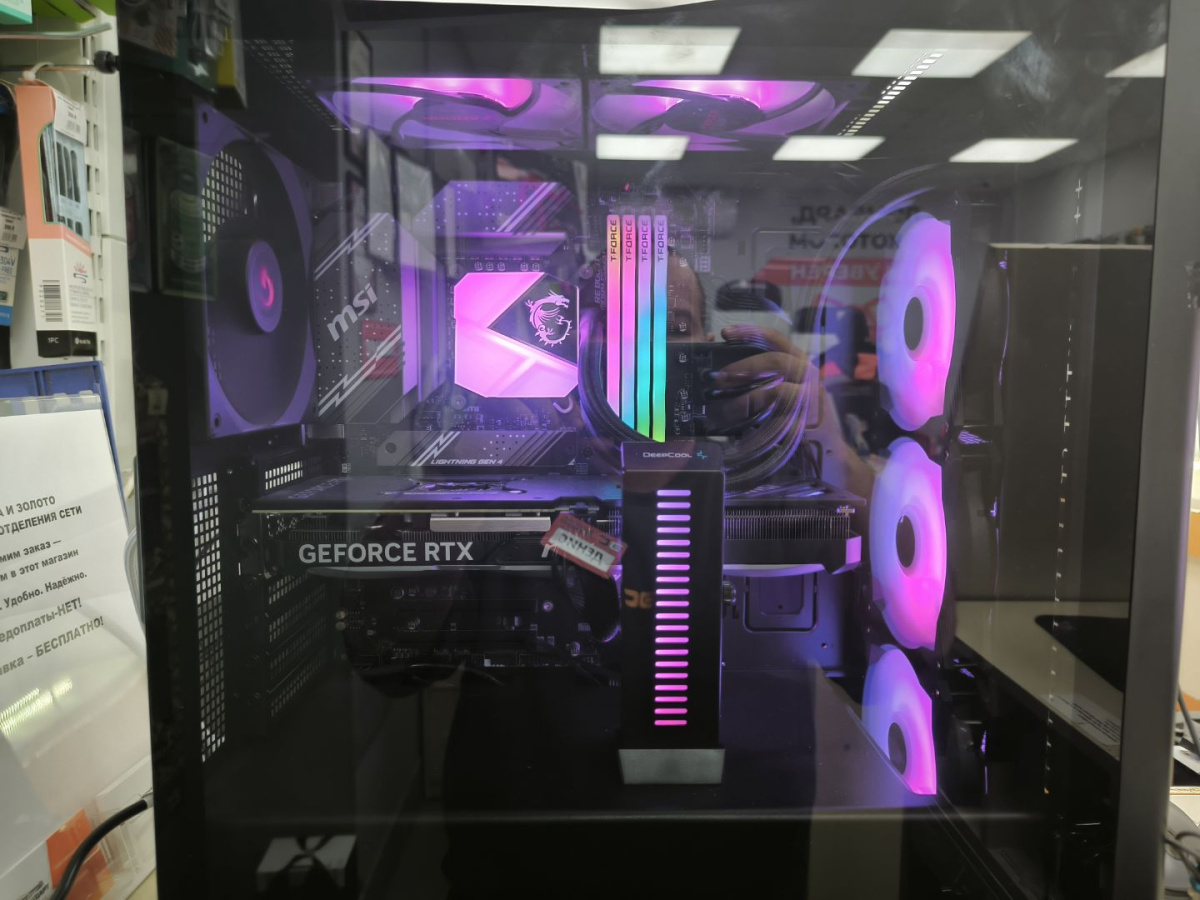 Системный блок Ardor Gaming; I5-13400F, GeForce RTX 4070, 32 Гб, 1 Tb, Нет
