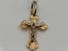 ПОДКБК585 ПОДВЕСКА КРЕСТ БЕЗ КАМНЯ (Au 585)