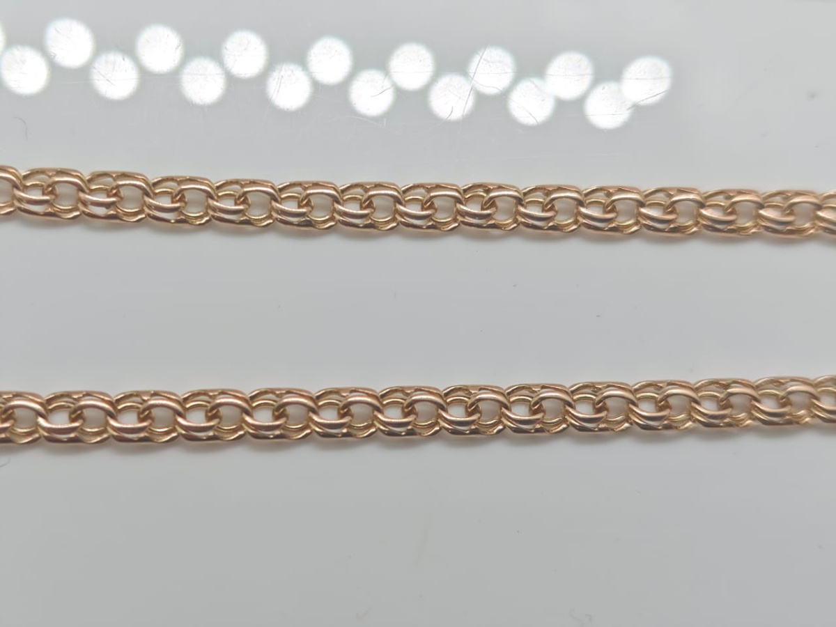 ЦЛБС585 ЦЕПЬ ПОЛНОВЕСНАЯ Бисмарк (Au 585)