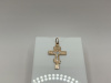 ПОДВЕСКА КРЕСТ без камня (Au 585)