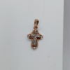 ПОДВЕСКА КРЕСТ с камнями (Au 585)