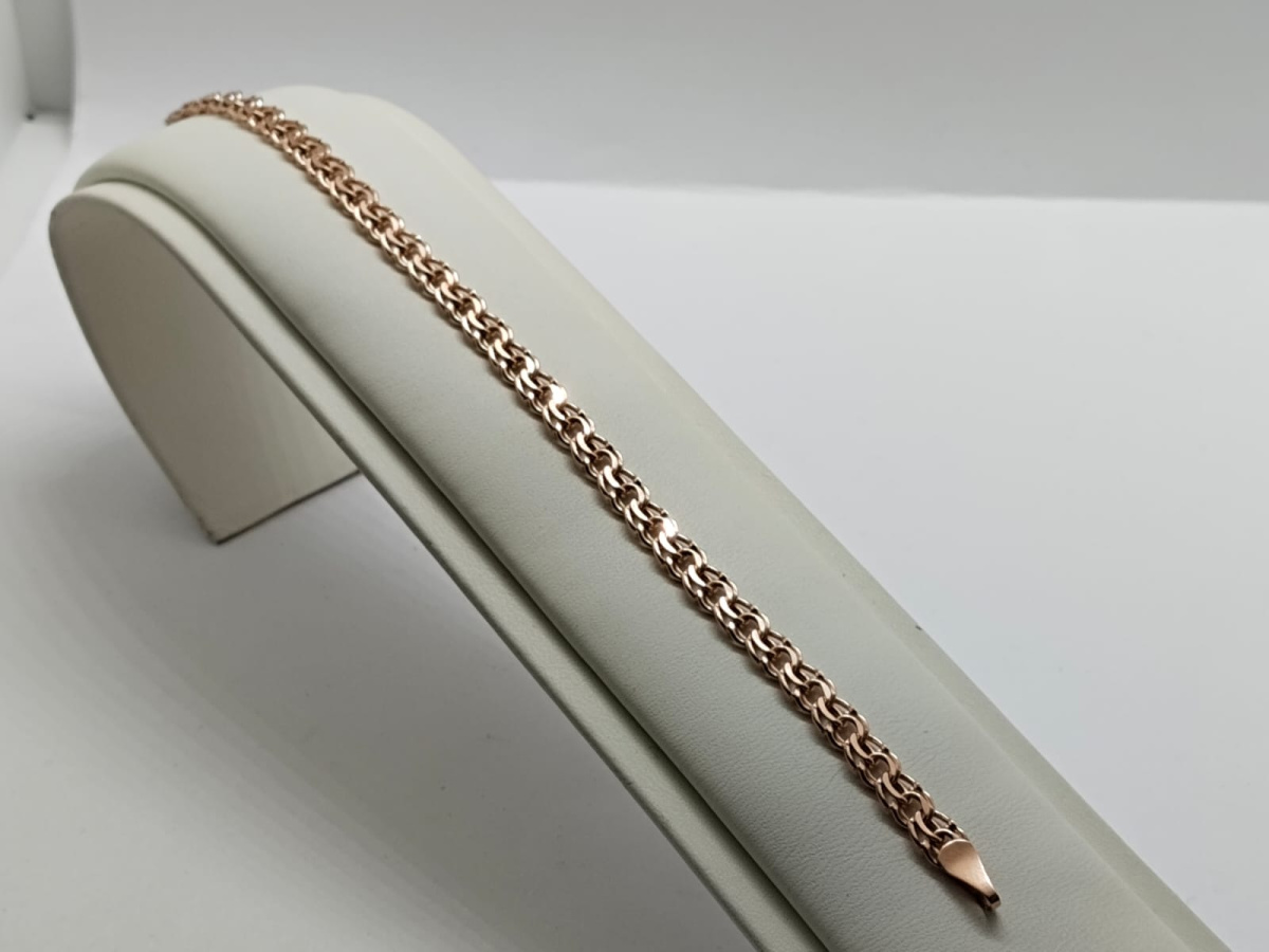 БРАСЛЕТ ПУСТОТЕЛЫЙ (Au 585)