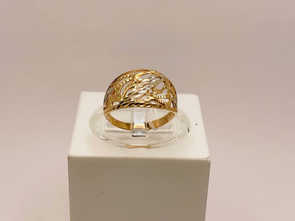 КОЛБКМ585 КОЛЬЦО БЕЗ КАМНЯ (Au 585)