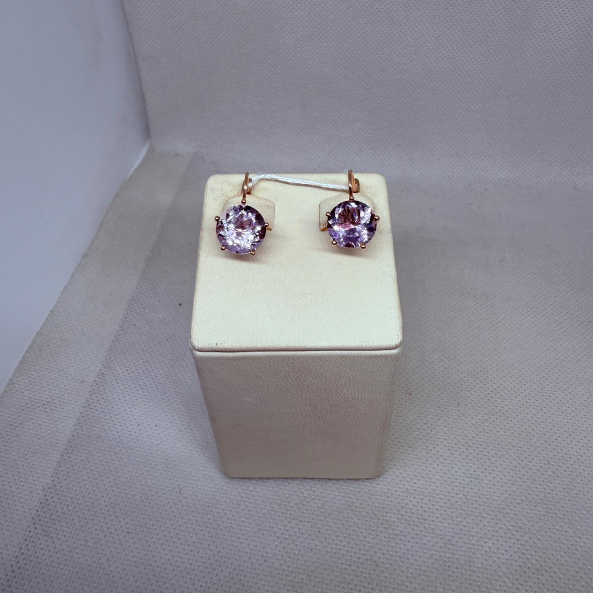 СЕРЬГИ С КАМНЕМ (Au 585)