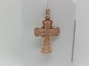 ПОДВЕСКА КРЕСТ БЕЗ КАМНЯ (Au 585)