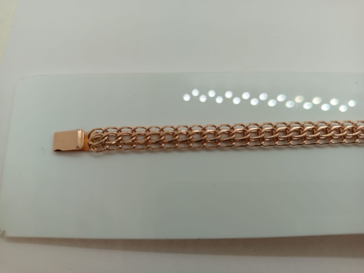 БРАСЛЕТ ПОЛНОВЕСНЫЙ Питон (Au 585)