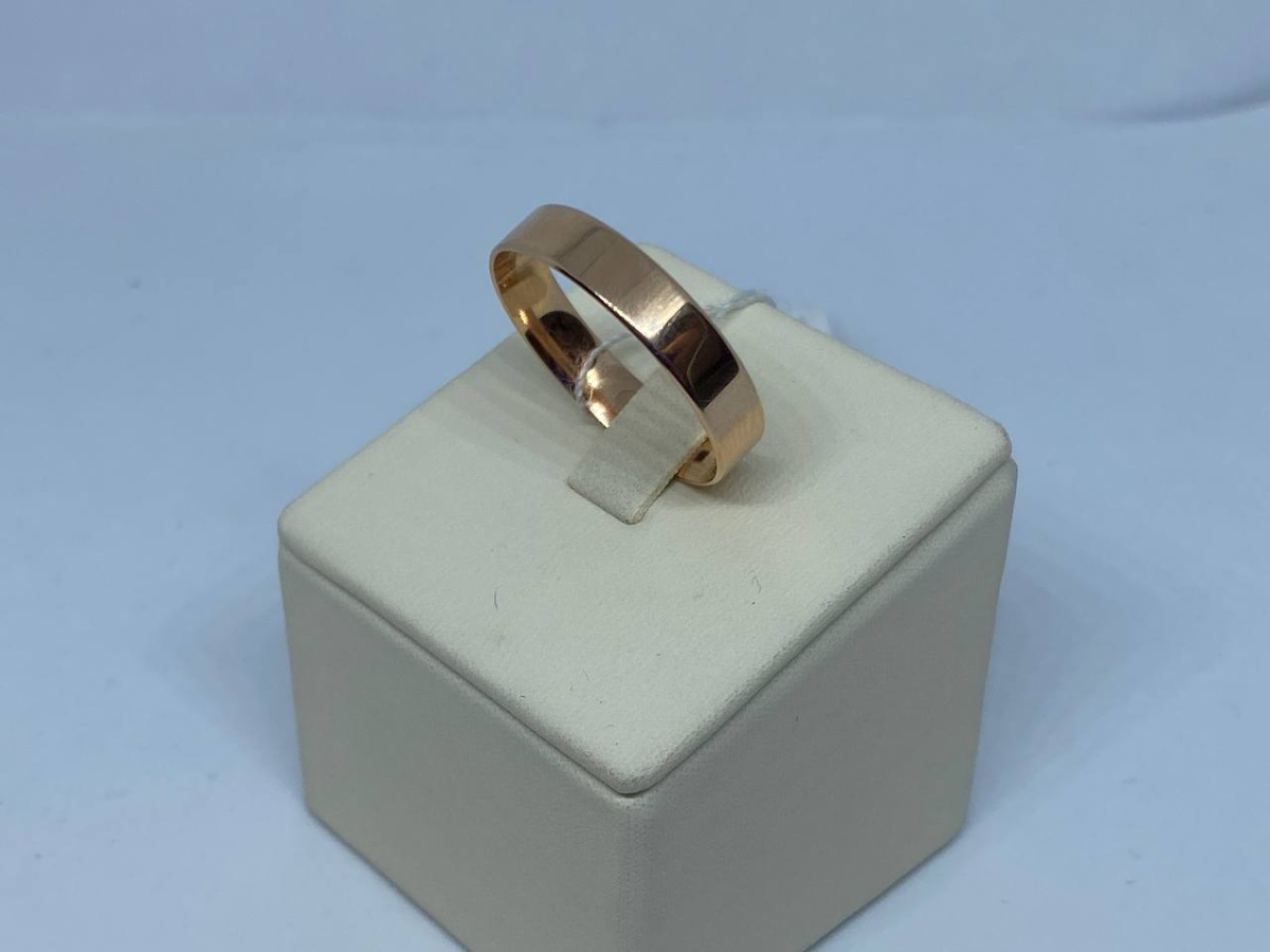 КЕ17005 КОЛЬЦО ОБРУЧАЛЬНОЕ гладкое (Au 585)