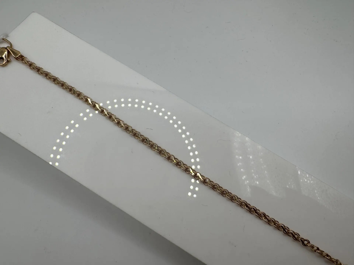 БРАСЛЕТ ПУСТОТЕЛЫЙ Кардинал (Au 585)