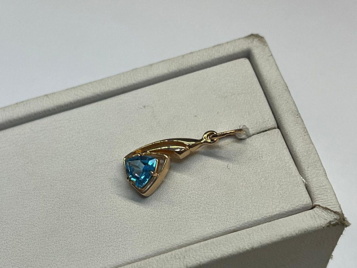 ПОДВЕСКА С КАМНЕМ (Au 585)