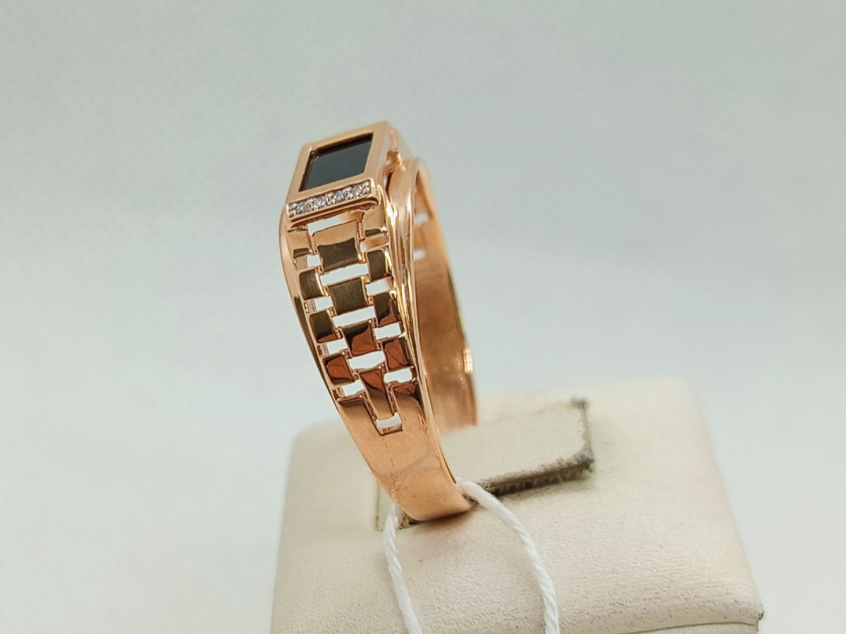 ПЕЧКМИ585 ПЕЧАТКА С КАМНЯМИ (Au 585)