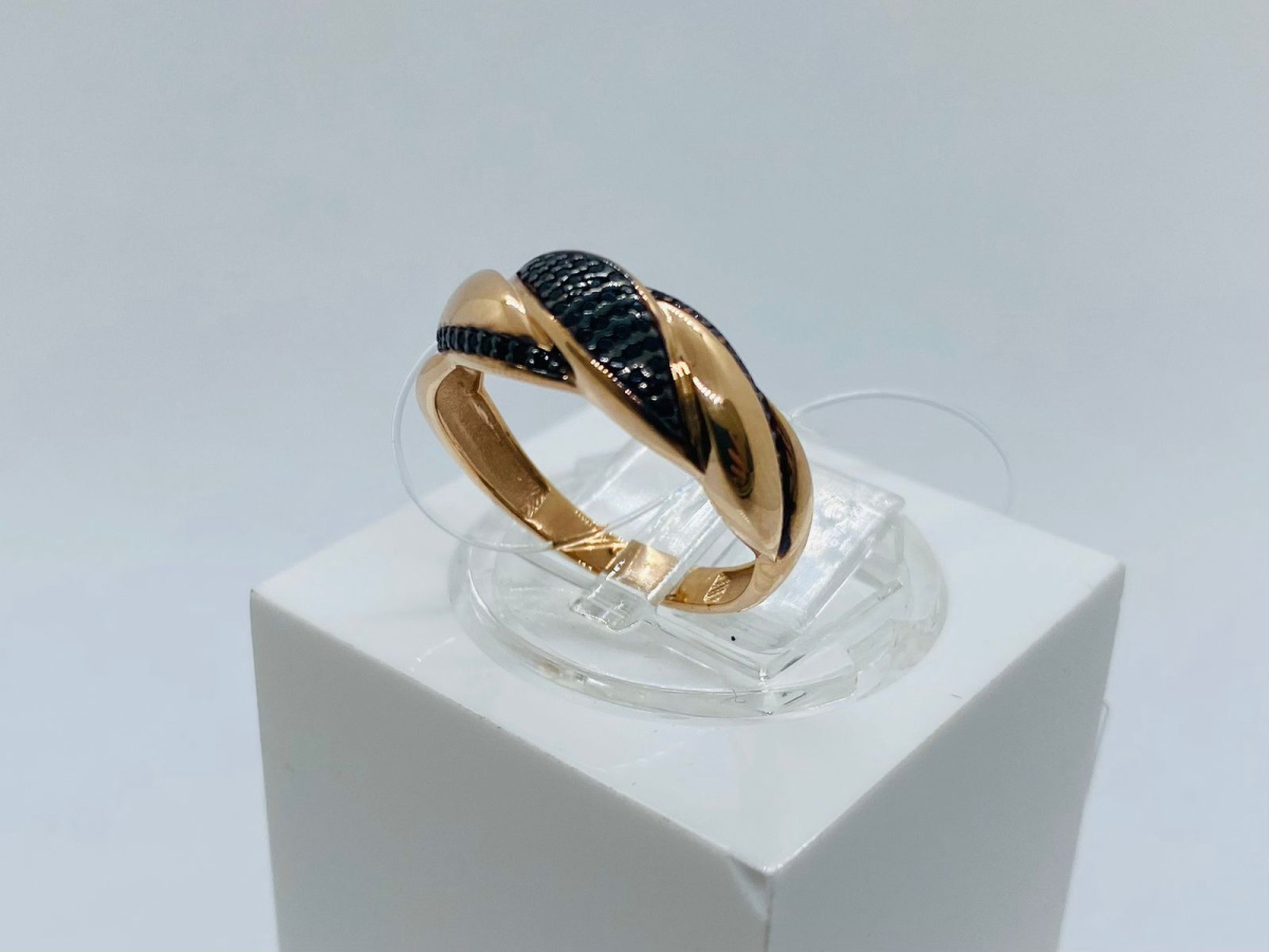 04-51-0823-04 КОЛЬЦО С КАМНЯМИ (Au 585)