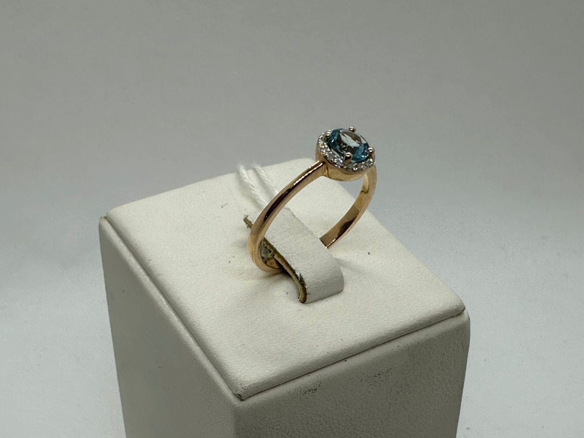 КОЛЬЦО БРИЛЛИАНТ Au 585