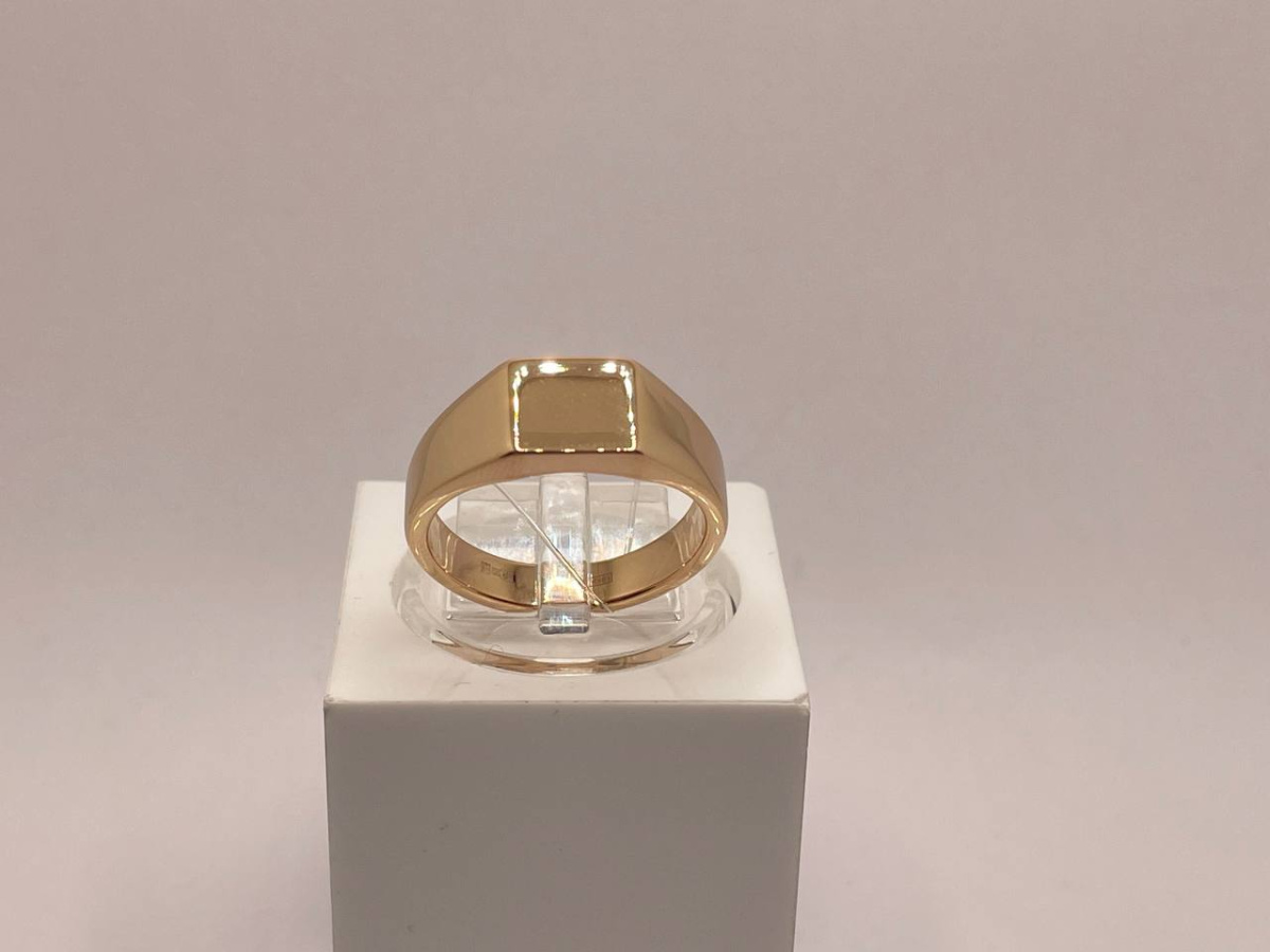 КОЛЬЦО ПЕЧАТКА без камня (Au 585)