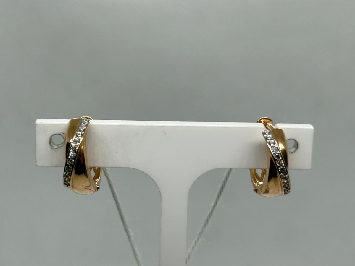 СЕРЬГИ С КАМНЯМИ (Au 585)