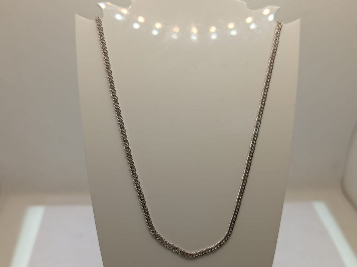 ЦЕПЬ ПУСТОТЕЛАЯ Ромб двойной (Au 585)