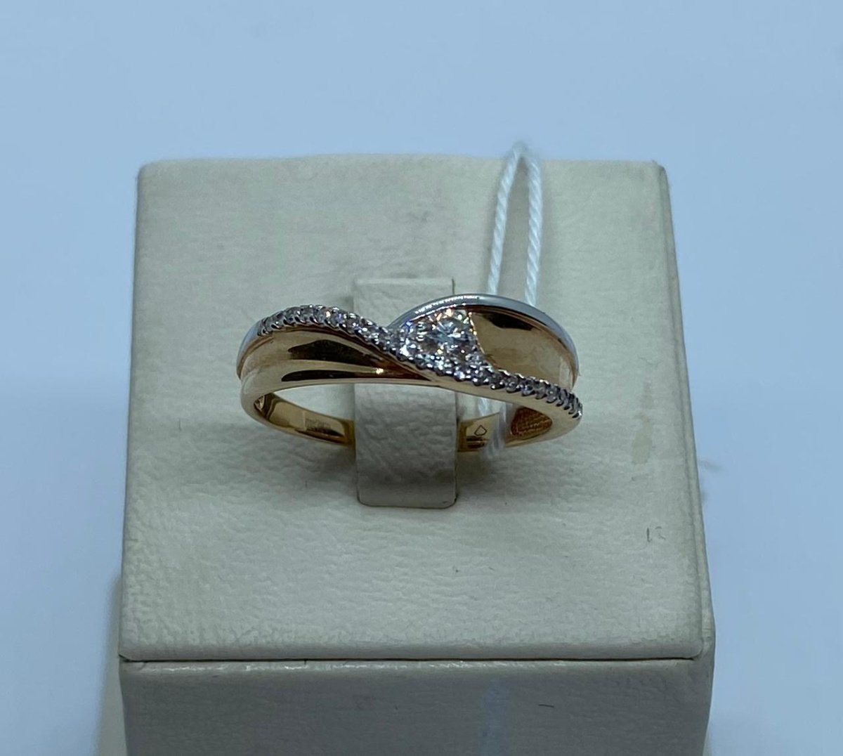 КОЛЬЦО БРИЛЛИАНТ Au 585