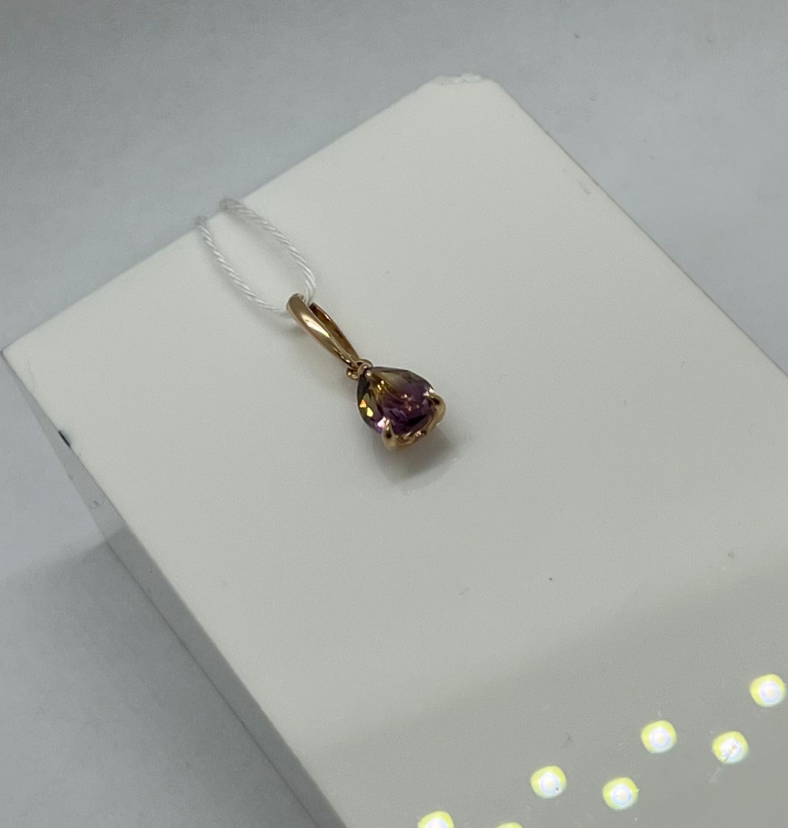 ПОДВЕСКА С КАМНЕМ (Au 585)