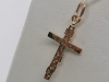 ПОДВЕСКА КРЕСТ БЕЗ КАМНЯ (Au 585)