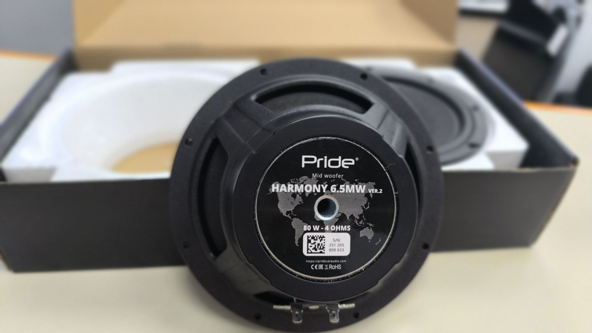 Автоакустика передняя Pride Harmony 6.5C VER2