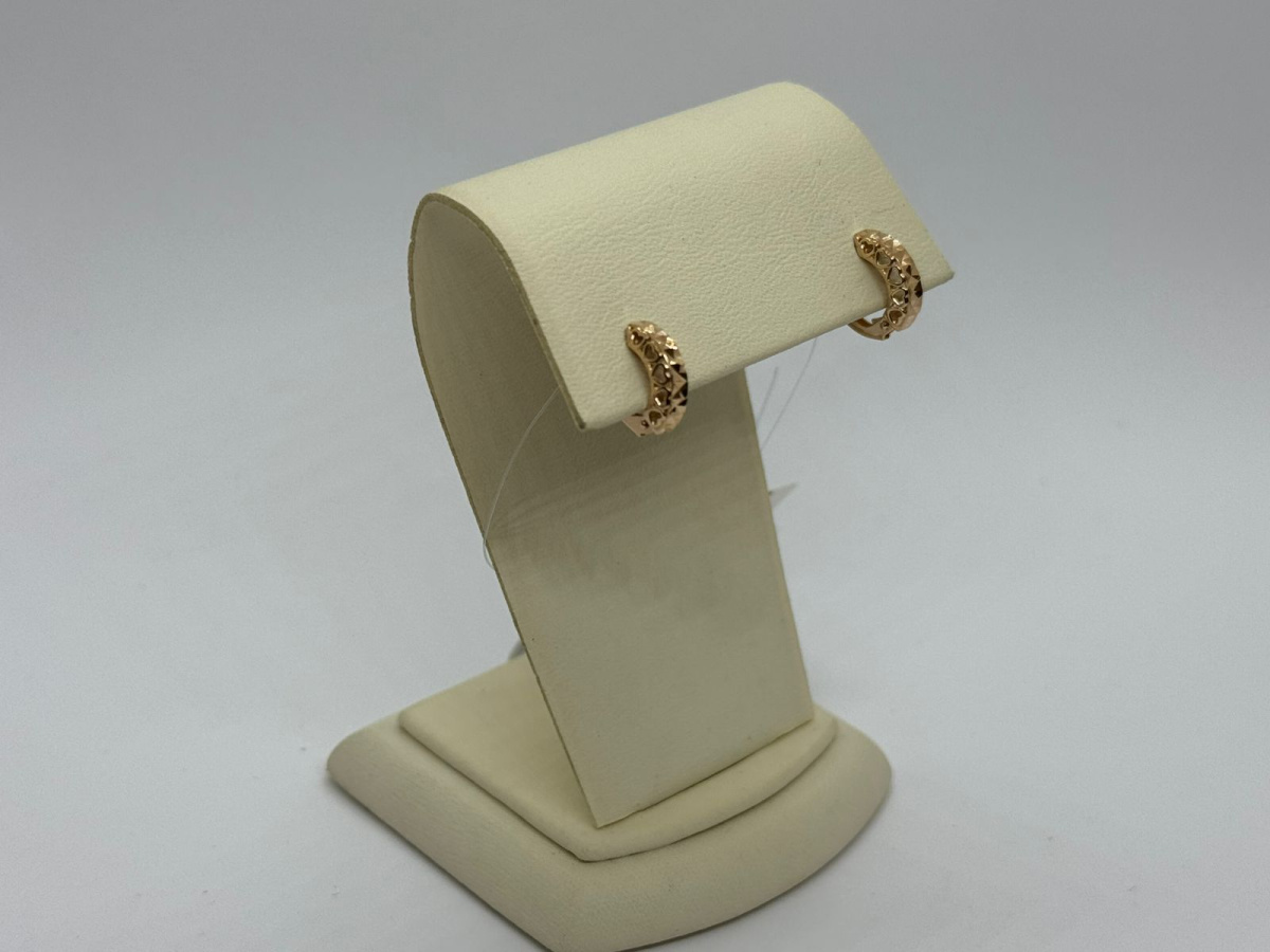 СЕРЬГИ БЕЗ КАМНЯ (Au 585)