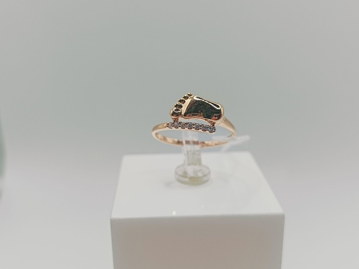 КОЛКМИ585 КОЛЬЦО С КАМНЯМИ (Au 585)