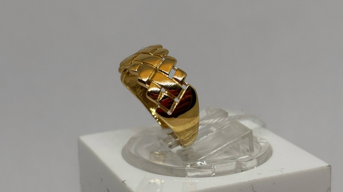 КОЛБКМ585 КОЛЬЦО БЕЗ КАМНЯ (Au 585)