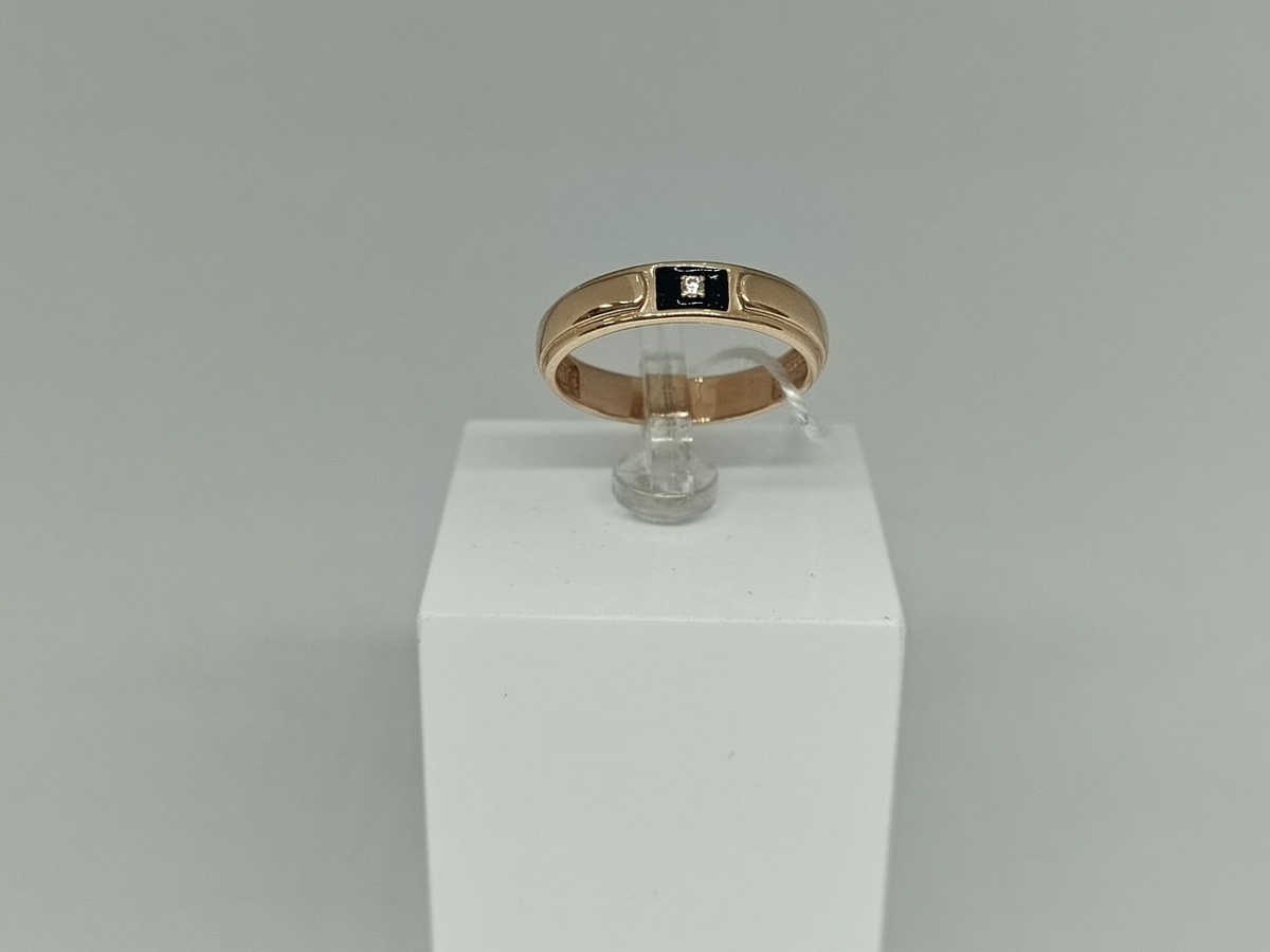 ПЕЧАТКА С КАМНЯМИ (Au 585)