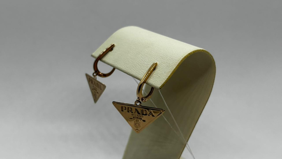 СЕРЬГИ БЕЗ КАМНЯ (Au 585)