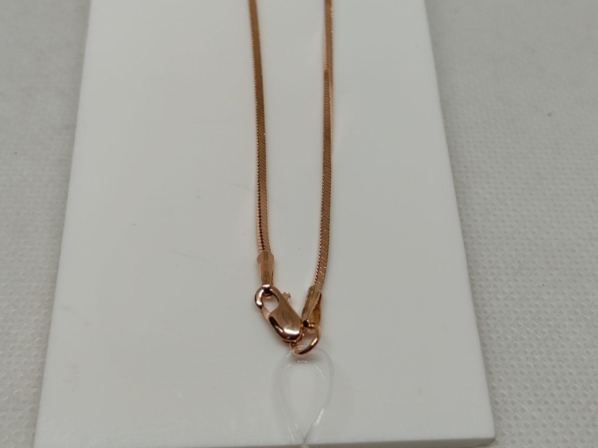 ЦЕПЬ ПОЛНОВЕСНАЯ Жгут(снейк) (Au 585)