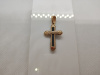 ПОДВЕСКА КРЕСТ с камнем (Au 585)