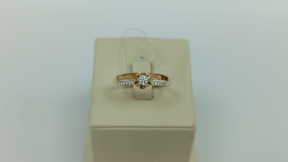 КОЛЬЦО БЕЗ КАМНЯ (Au 585)