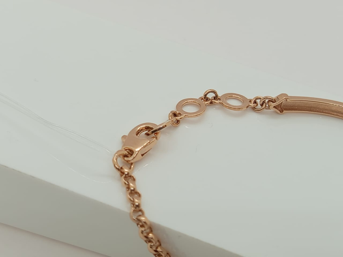 БРАСЛЕТ ФАНТАЗИЯ с камнями (Au 585)