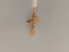 ПОДВЕСКА КРЕСТ БЕЗ КАМНЯ (Au 585)