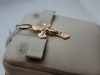 ПОДВЕСКА КРЕСТ БЕЗ КАМНЯ (Au 585)