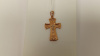 ПОДВЕСКА КРЕСТ БЕЗ КАМНЯ (Au 585)