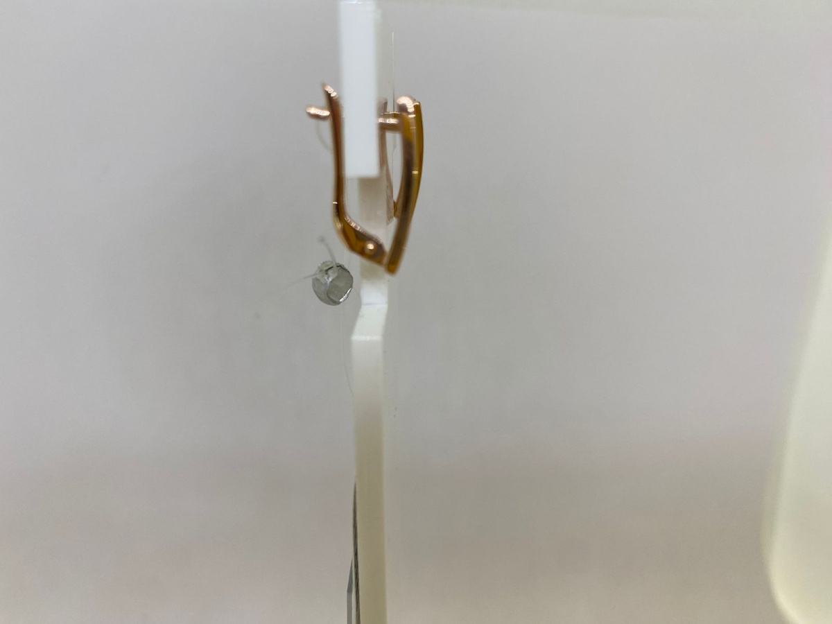 СЕРЬГИ С КАМНЯМИ (Au 585)