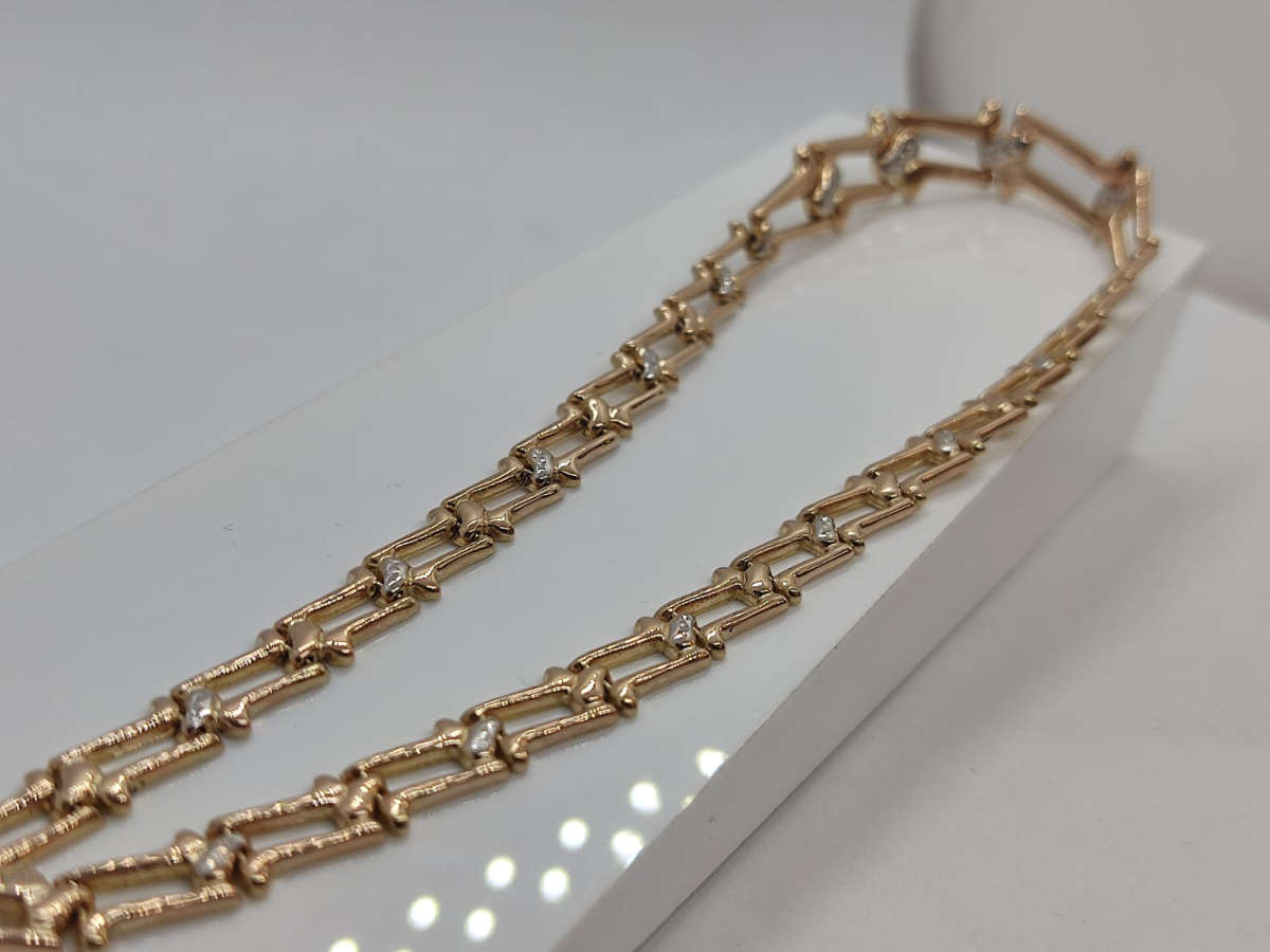 КОЛЬЕ БЕЗ КАМНЯ Au 585