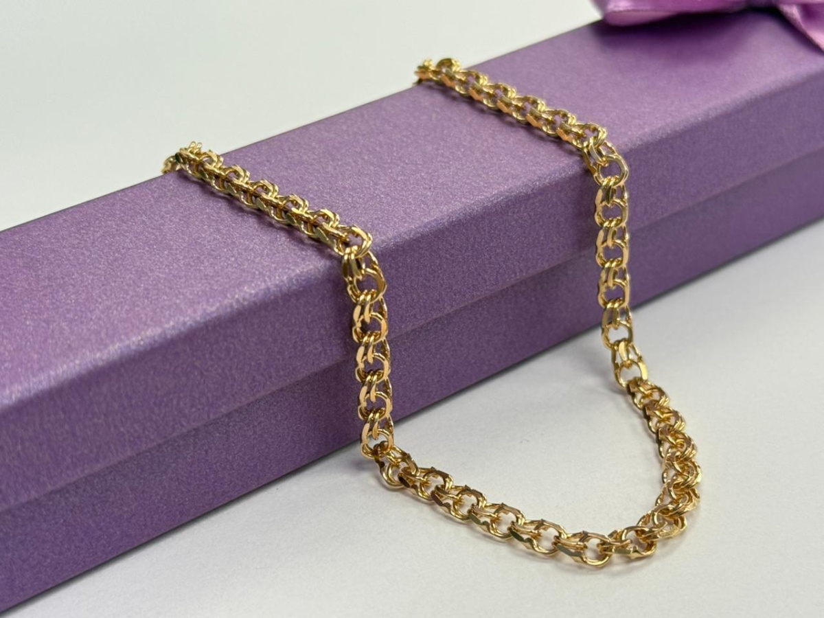 БРАСЛЕТ ПОЛНОВЕСНЫЙ Бисмарк (Au 585)