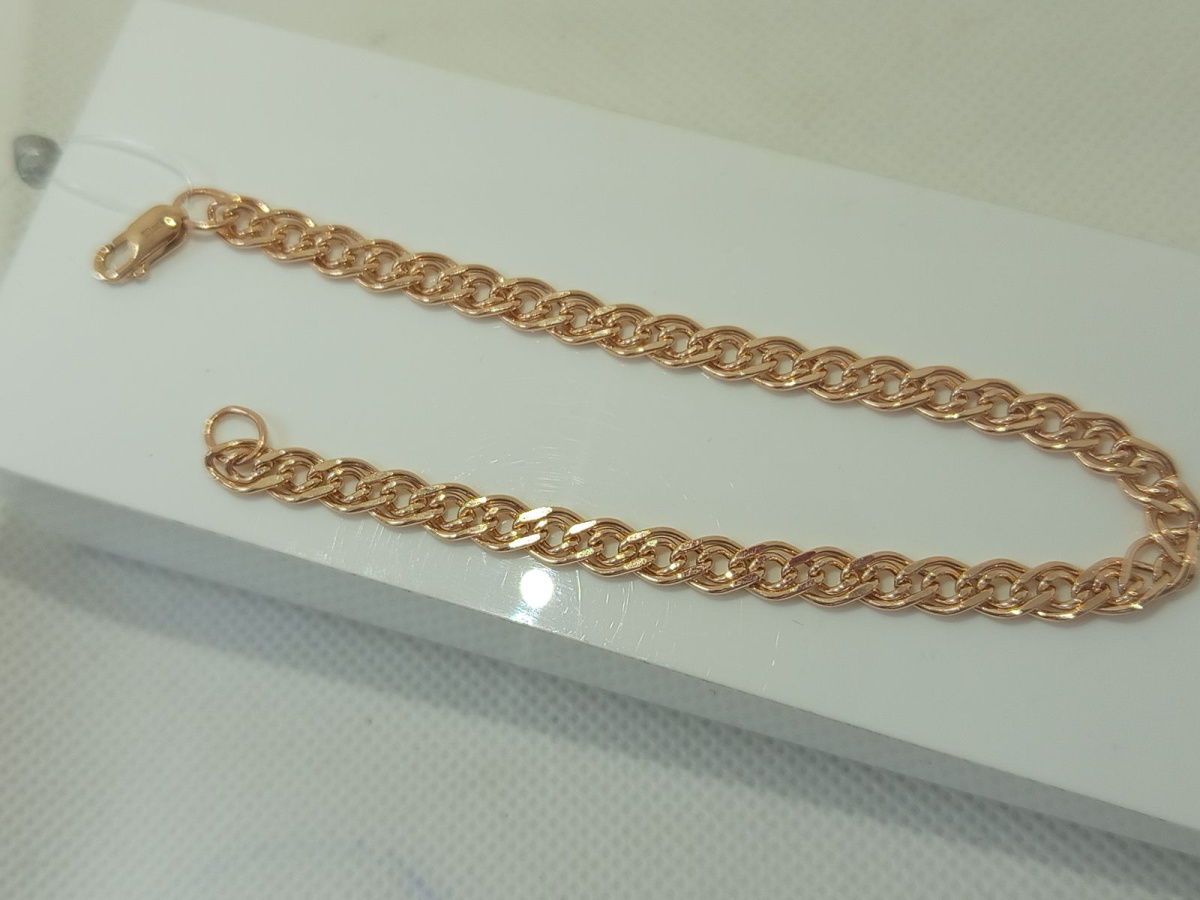 БРАСЛЕТ ПУСТОТЕЛЫЙ (Au 585)